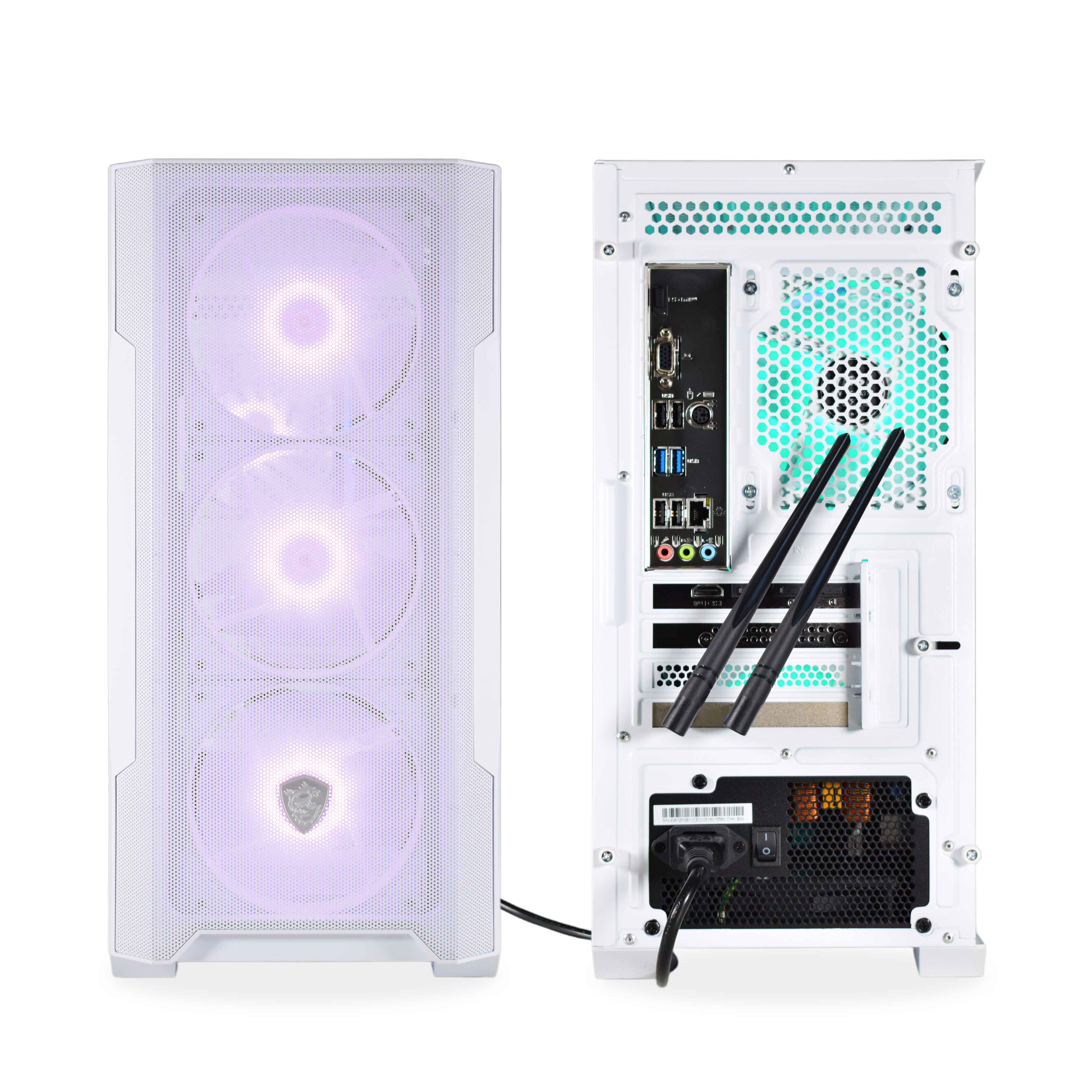 AURA PC - Computador AURA Gamer-PC Powered by MSI Intel i5 12400F 16GB DDR4 1TB RTX 5050 WiFi W11