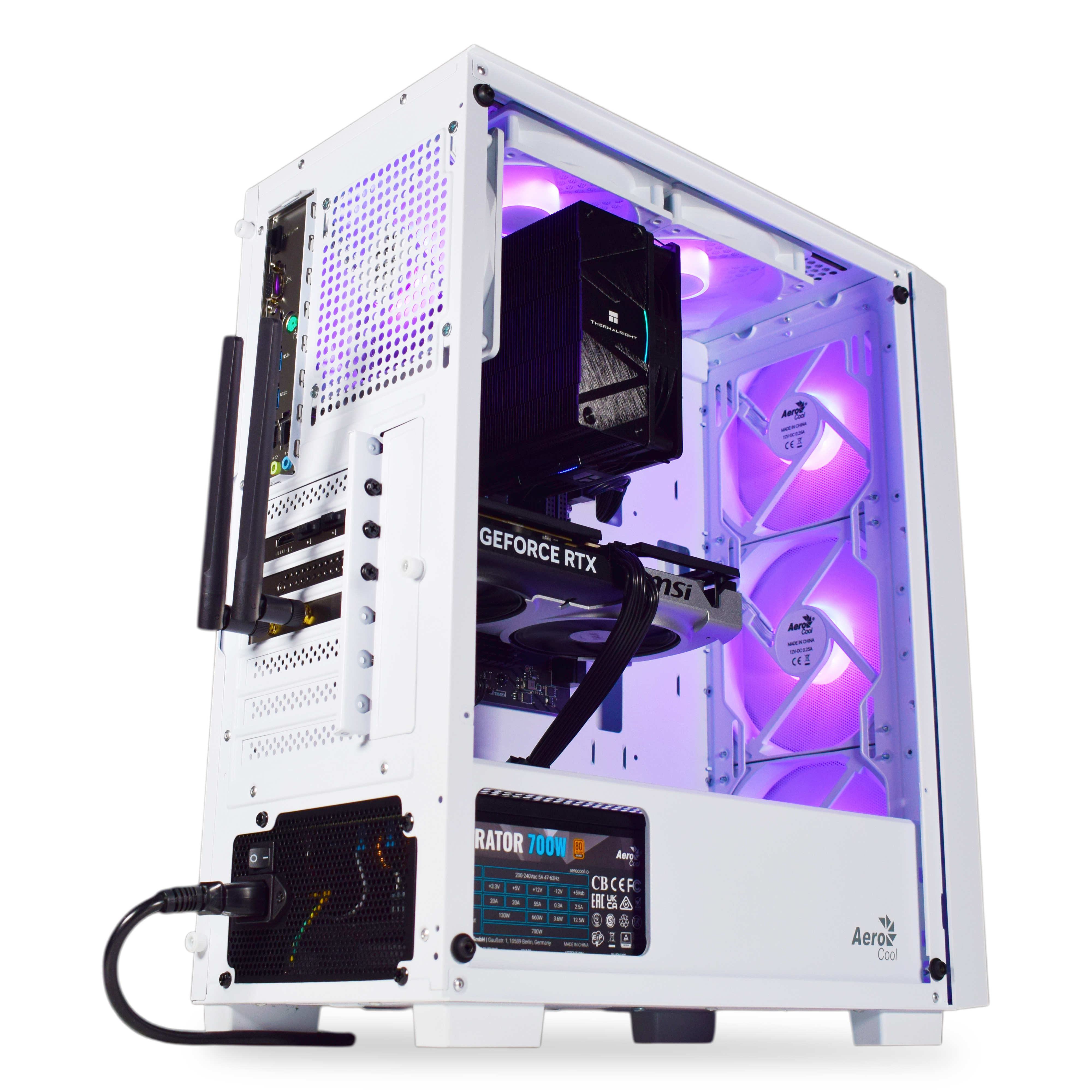 AURA PC - Computador AURA Gamer-PC Ryzen 5 7500F 32GB DDR5 1TB RTX 5060 Ti WiFi W11