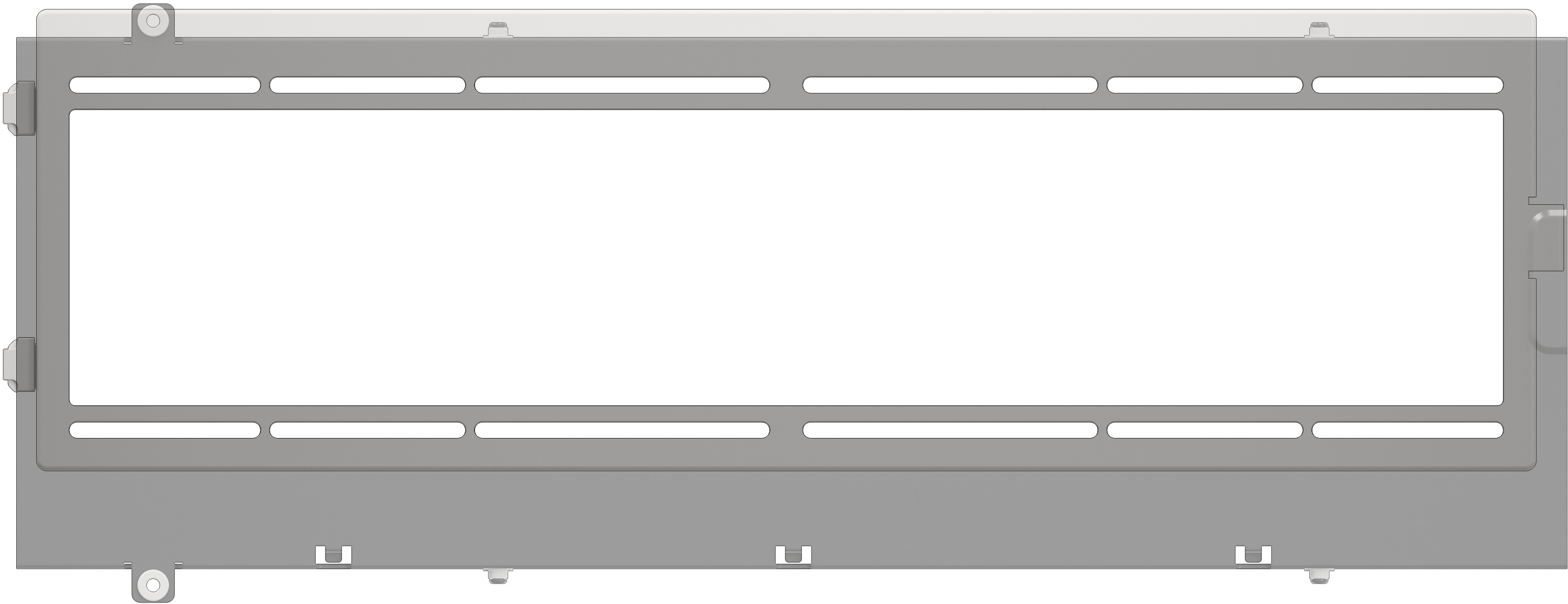 HAVN - Estrutura para Montagem de Radiador 360mm - HAVN HS 420 Branco