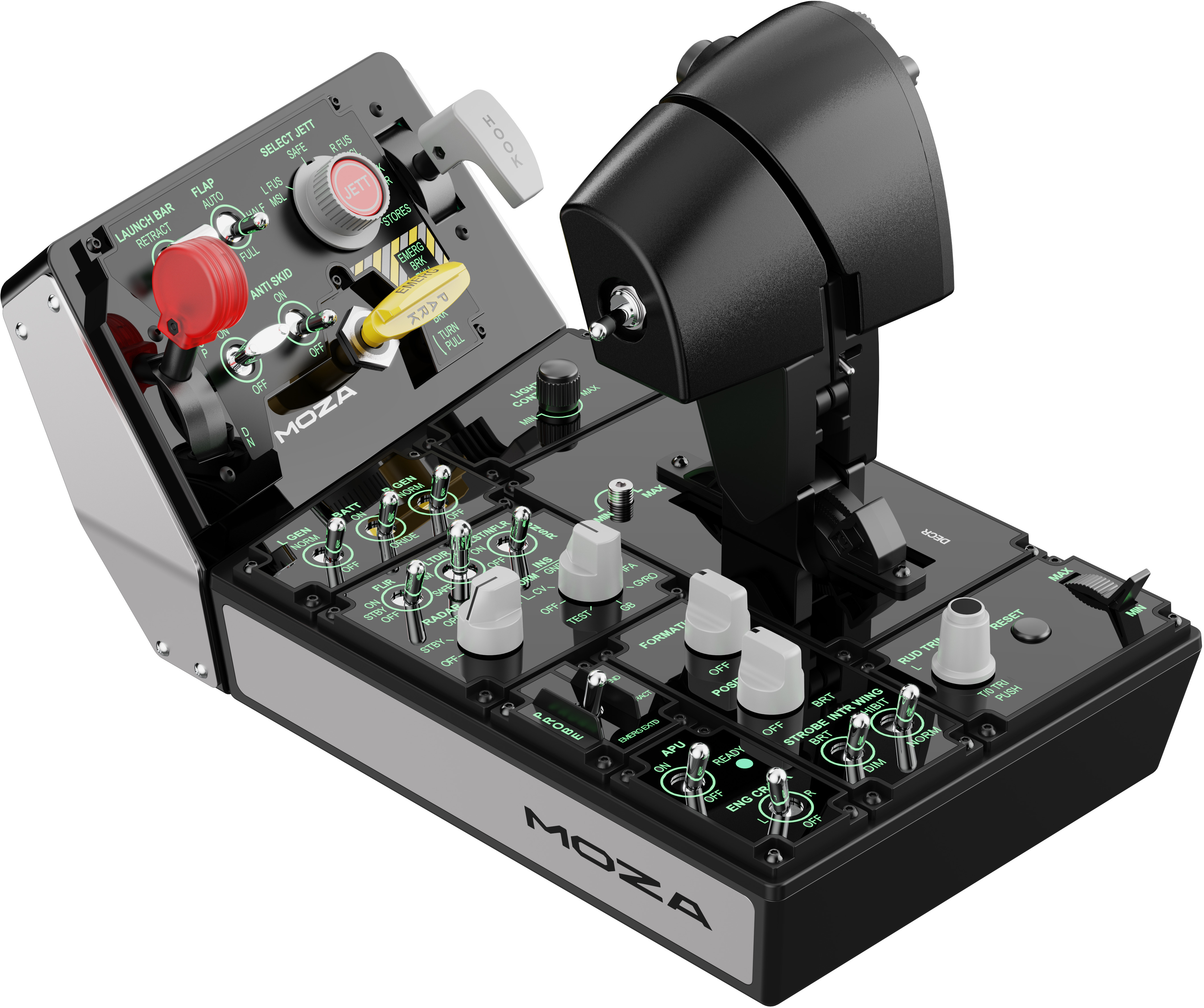 Moza Racing - Painel MOZA Racing MTLP Take-off Landing Panel