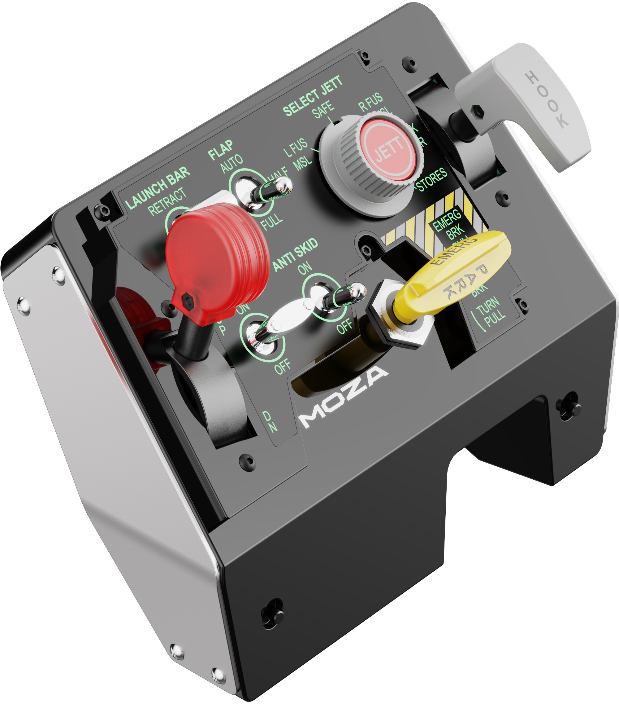 Moza Racing - Painel MOZA Racing MTLP Take-off Landing Panel