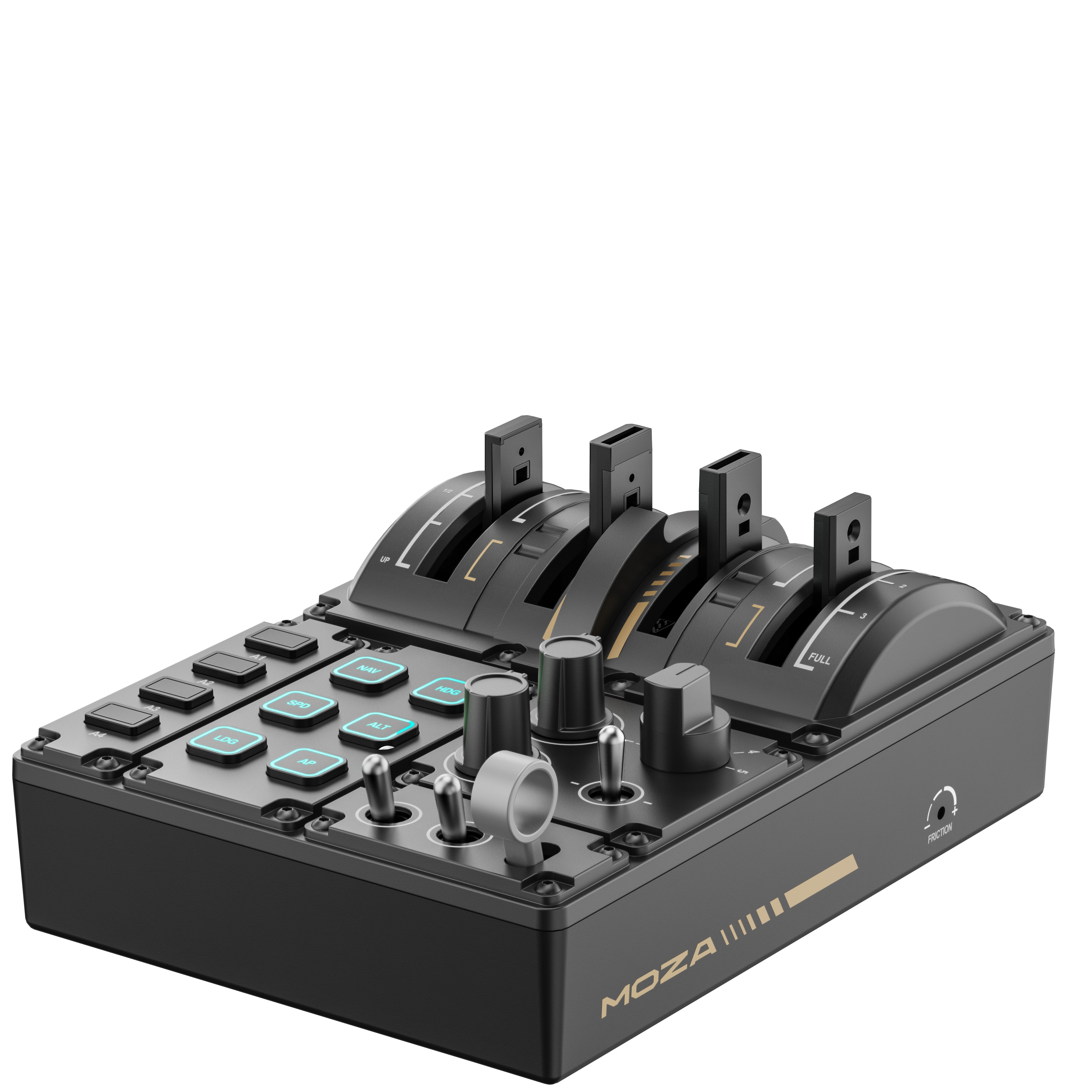 Moza Racing - Painel MOZA Racing MTQ Throttle Panel