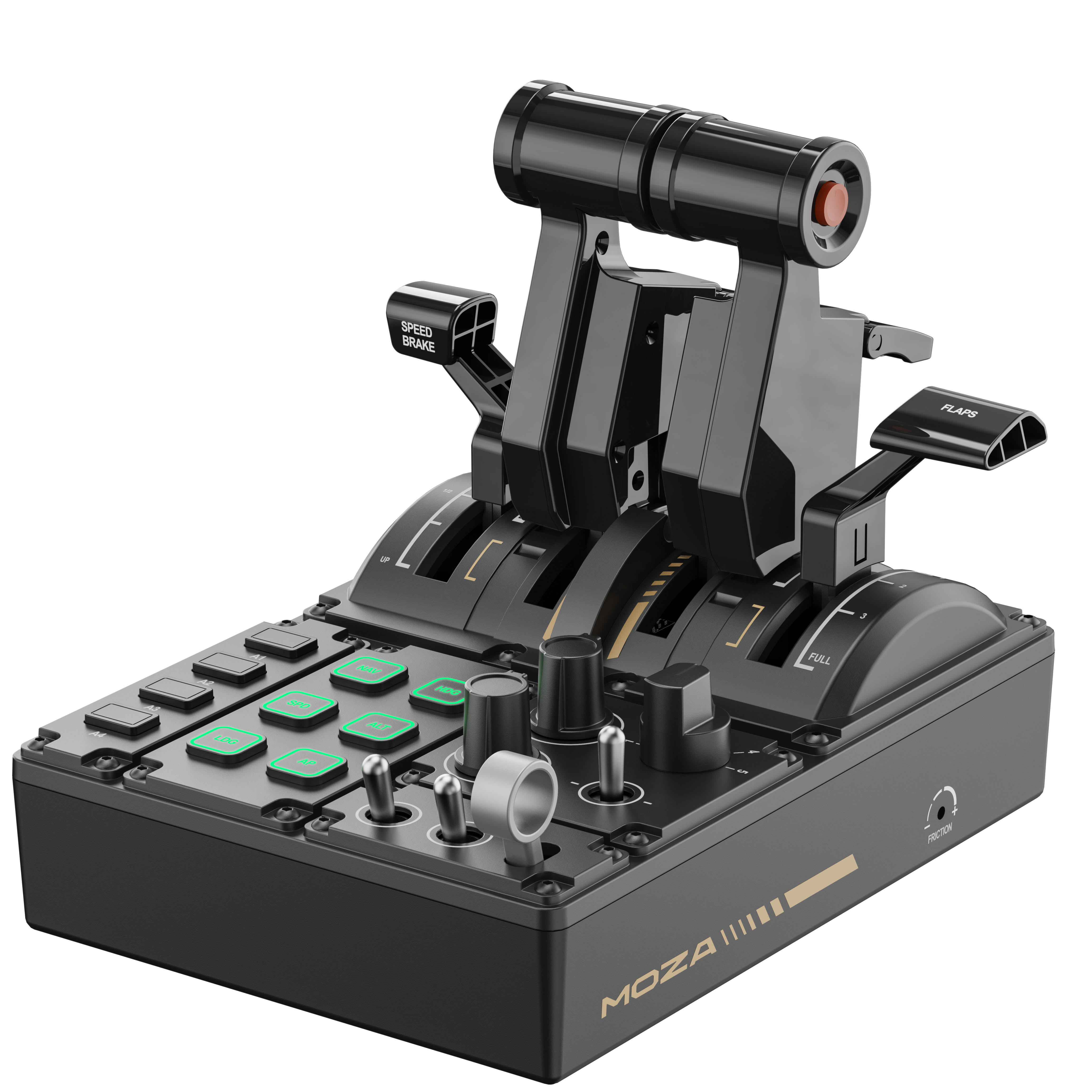 Moza Racing - Painel MOZA Racing TQA Throttle Module