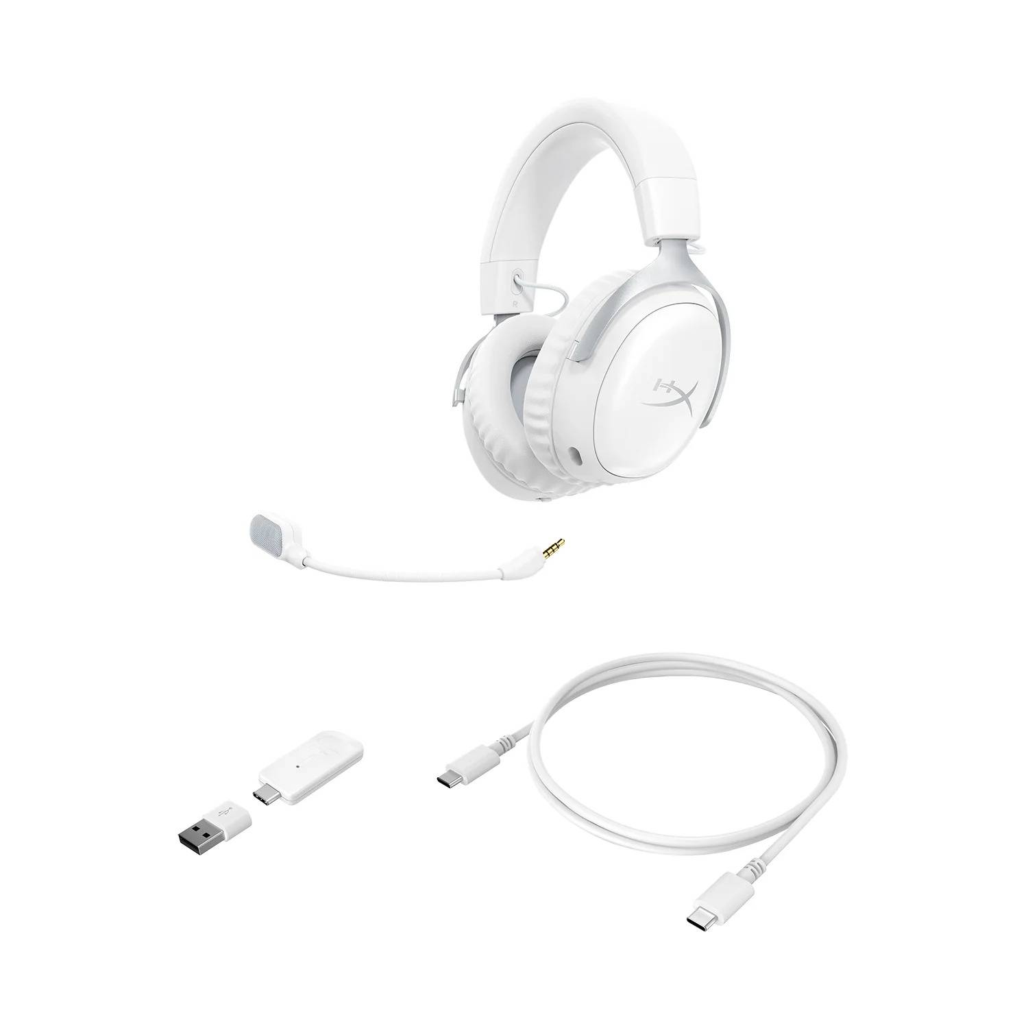 HyperX - Headset HyperX Cloud III S Wireless Branco