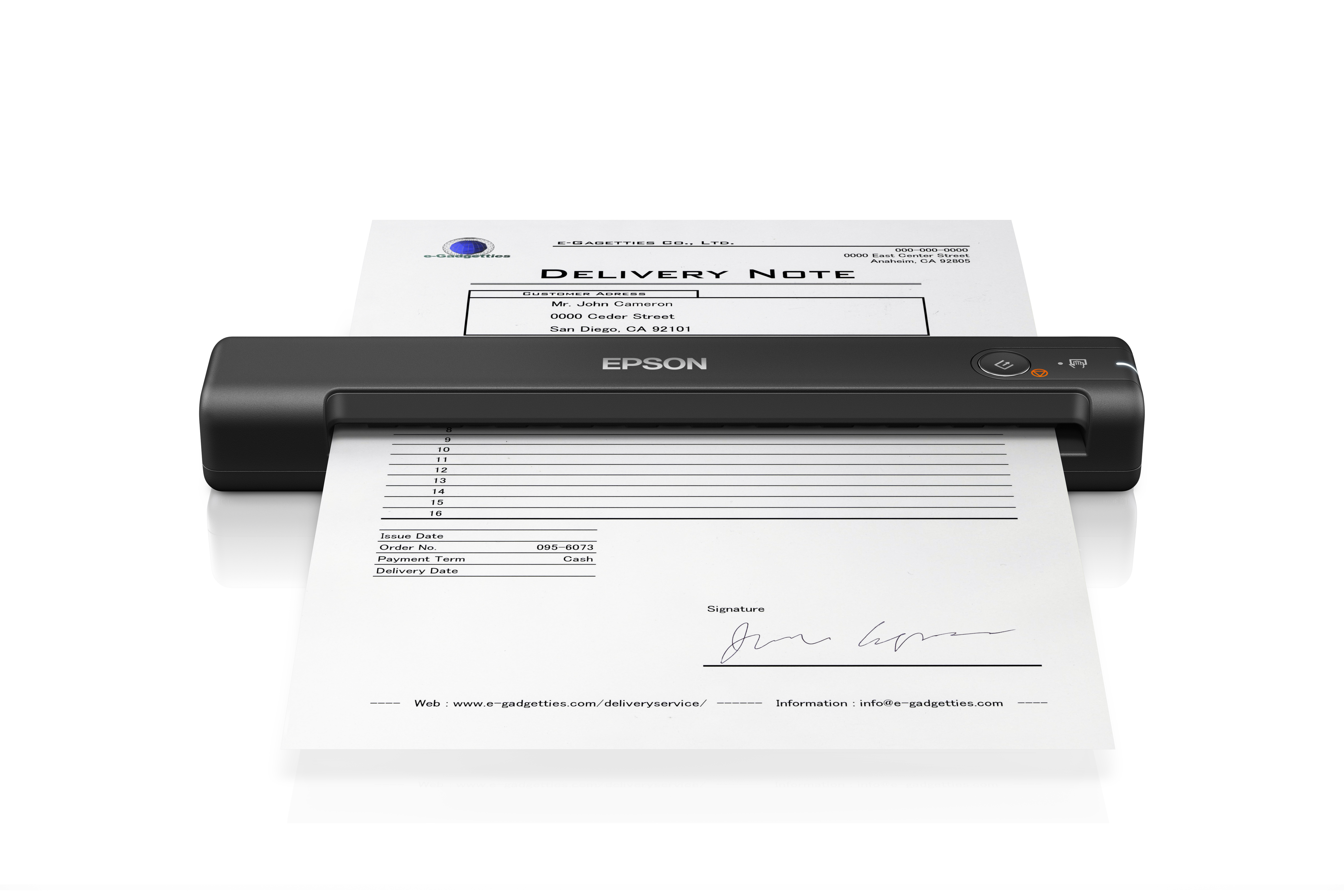 Epson - Scanner Portátil Epson WorkForce ES-50