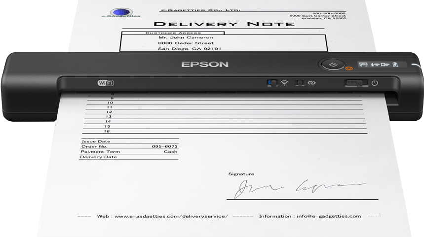 Picture of Picture of Scanner Portátil Epson WorkForce ES-60W