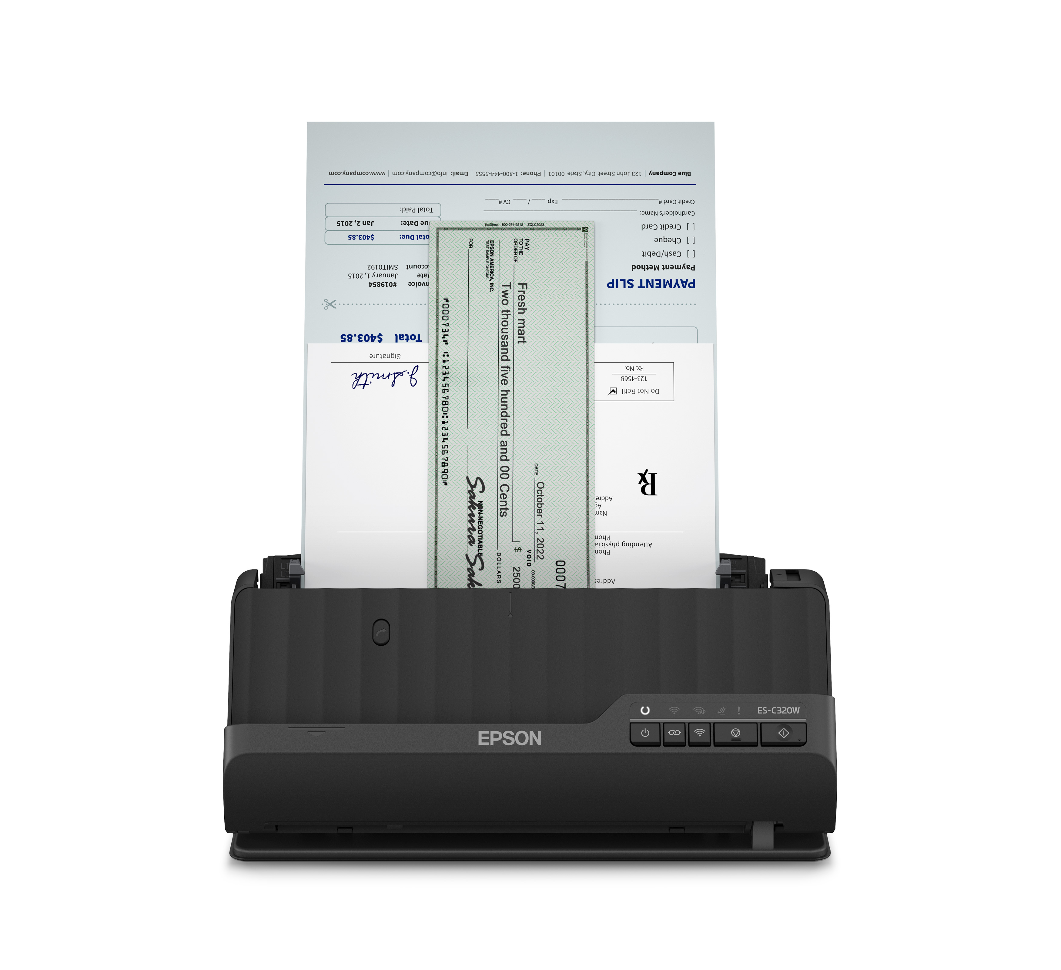 Epson - Scanner de Documentos Epson WorkForce ES-C320W