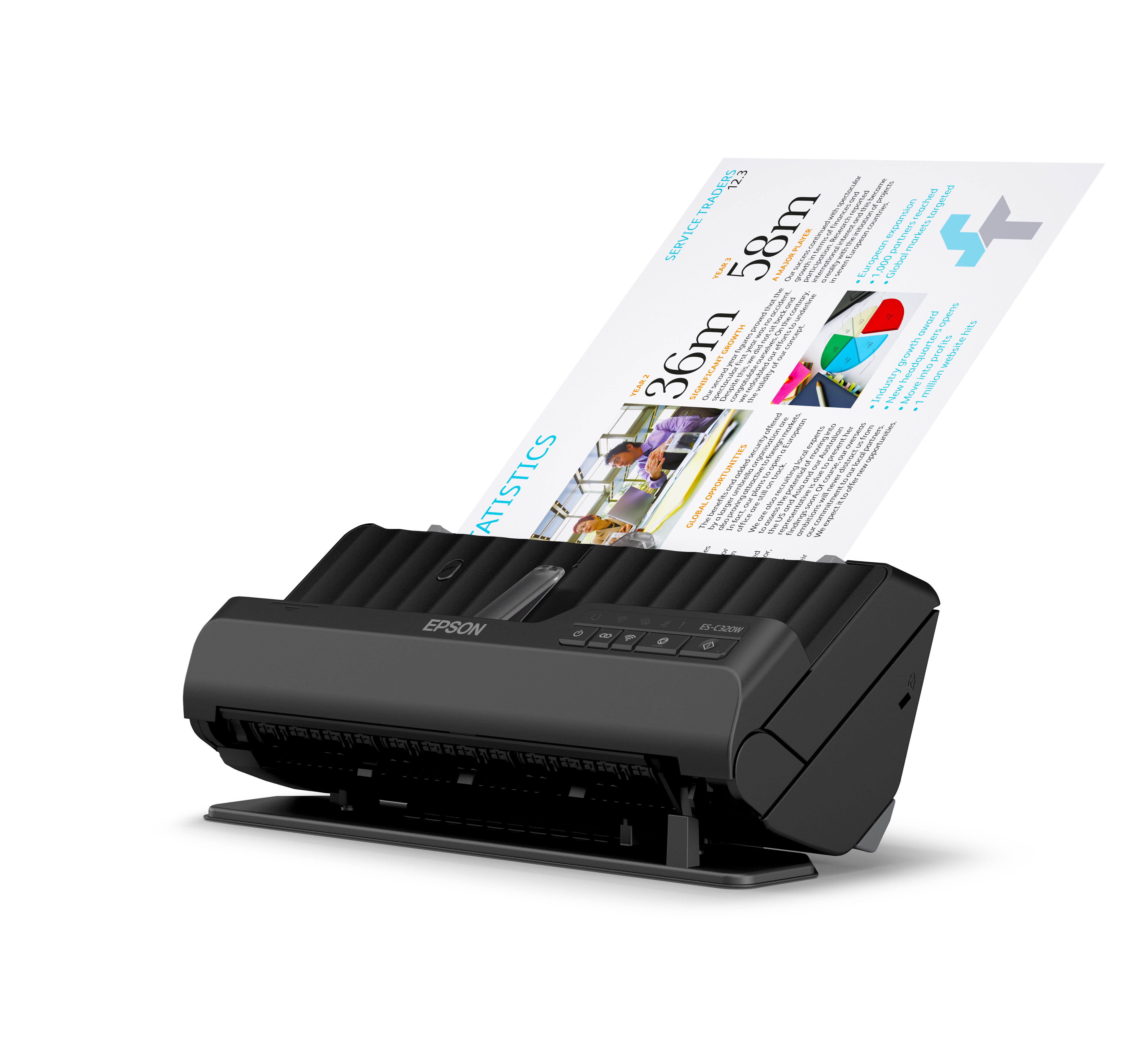 Epson - Scanner de Documentos Epson WorkForce ES-C320W