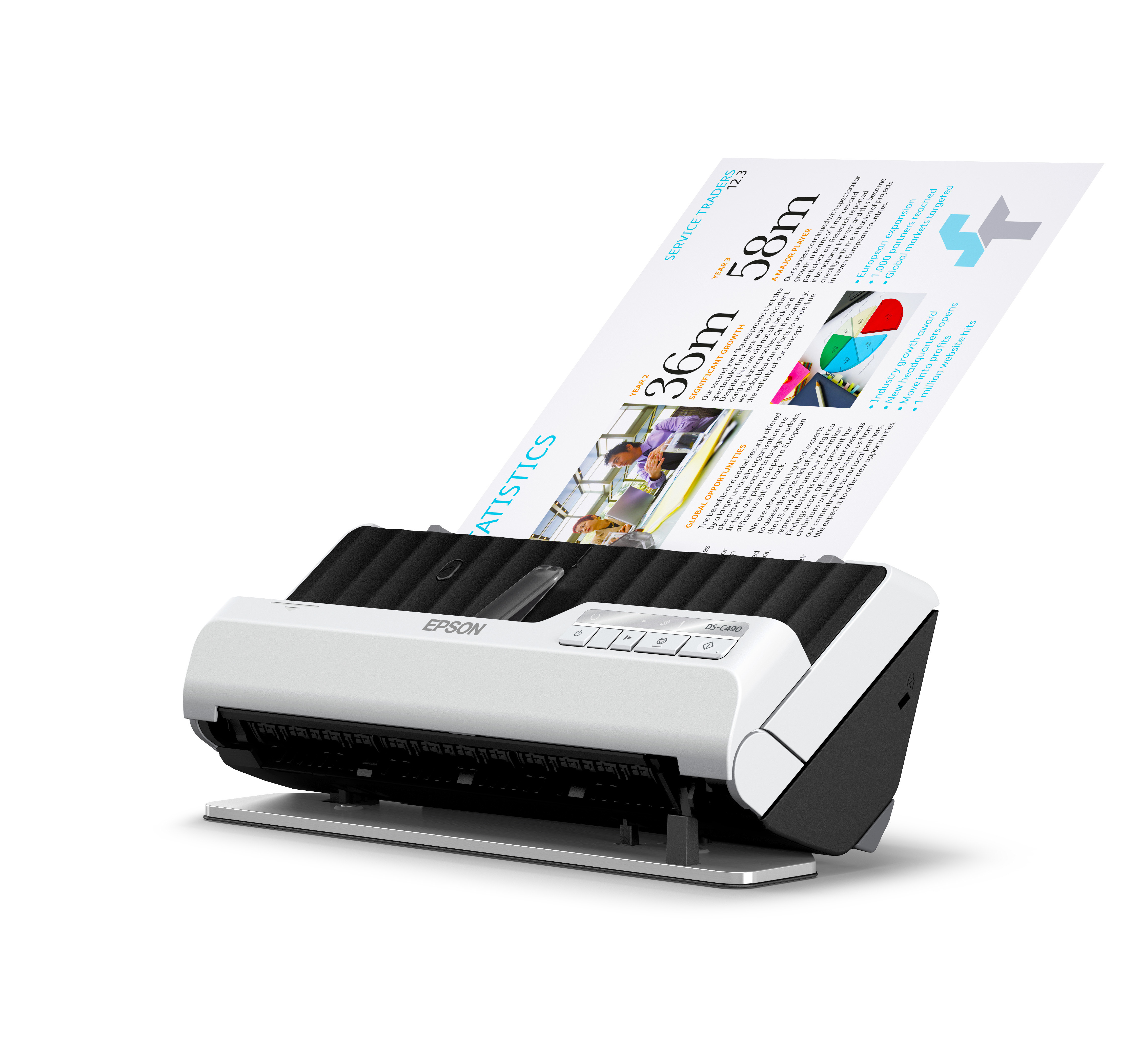 Epson - Scanner de Documentos Epson WorkForce DS-C490