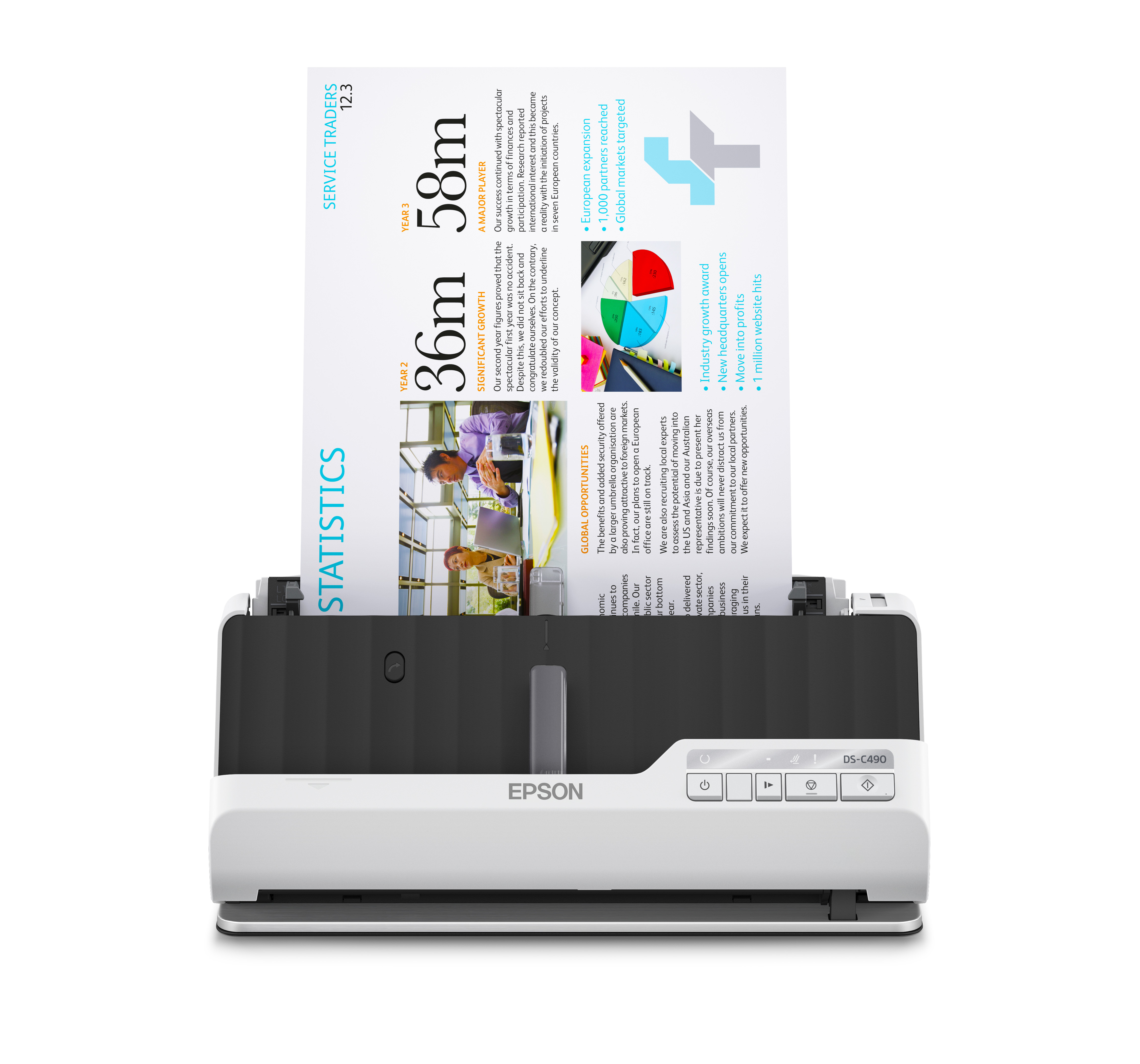 Picture of Picture of Scanner de Documentos Epson WorkForce DS-C490