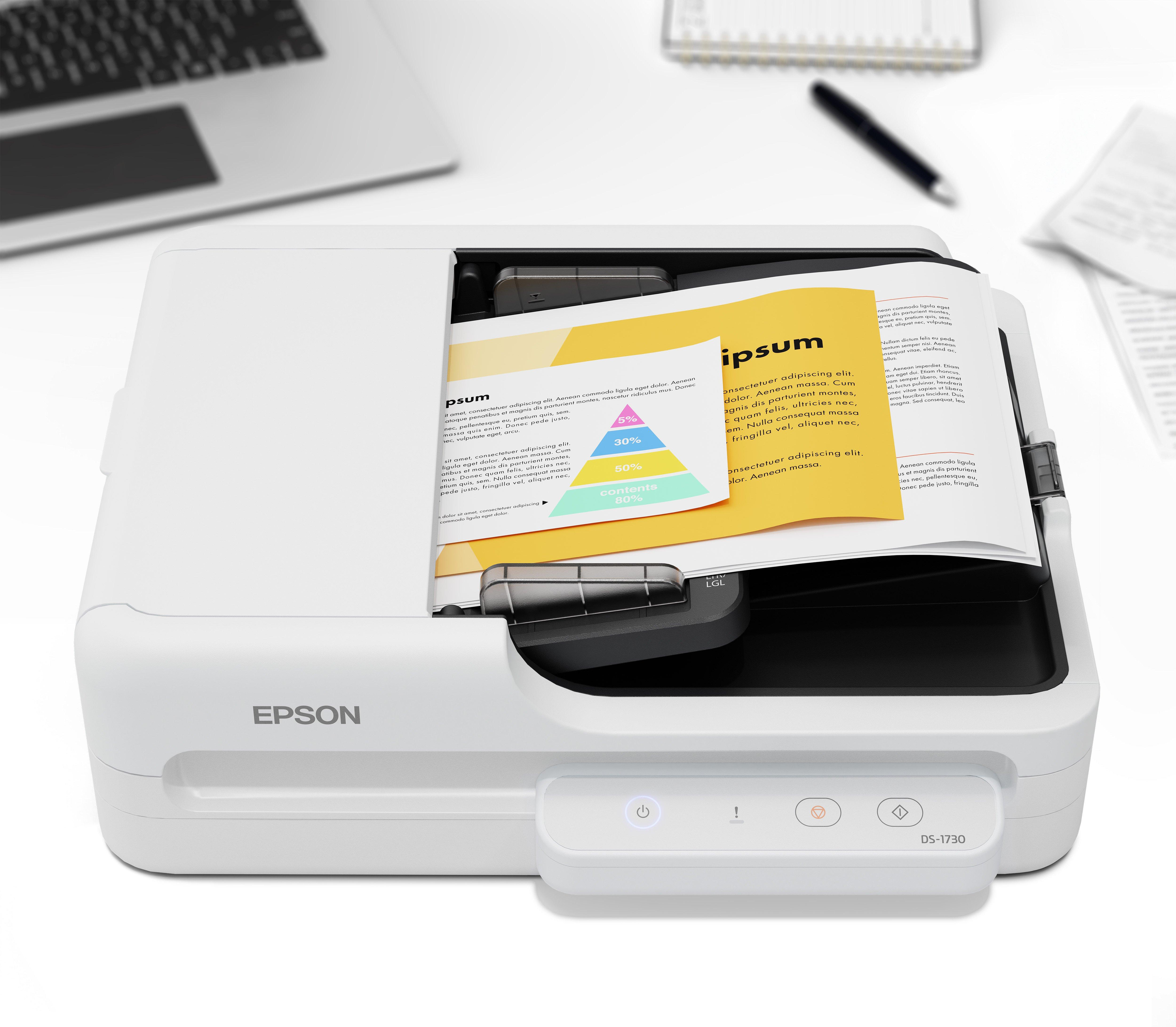 Epson - Scanner de Documentos Epson WorkForce DS-1730