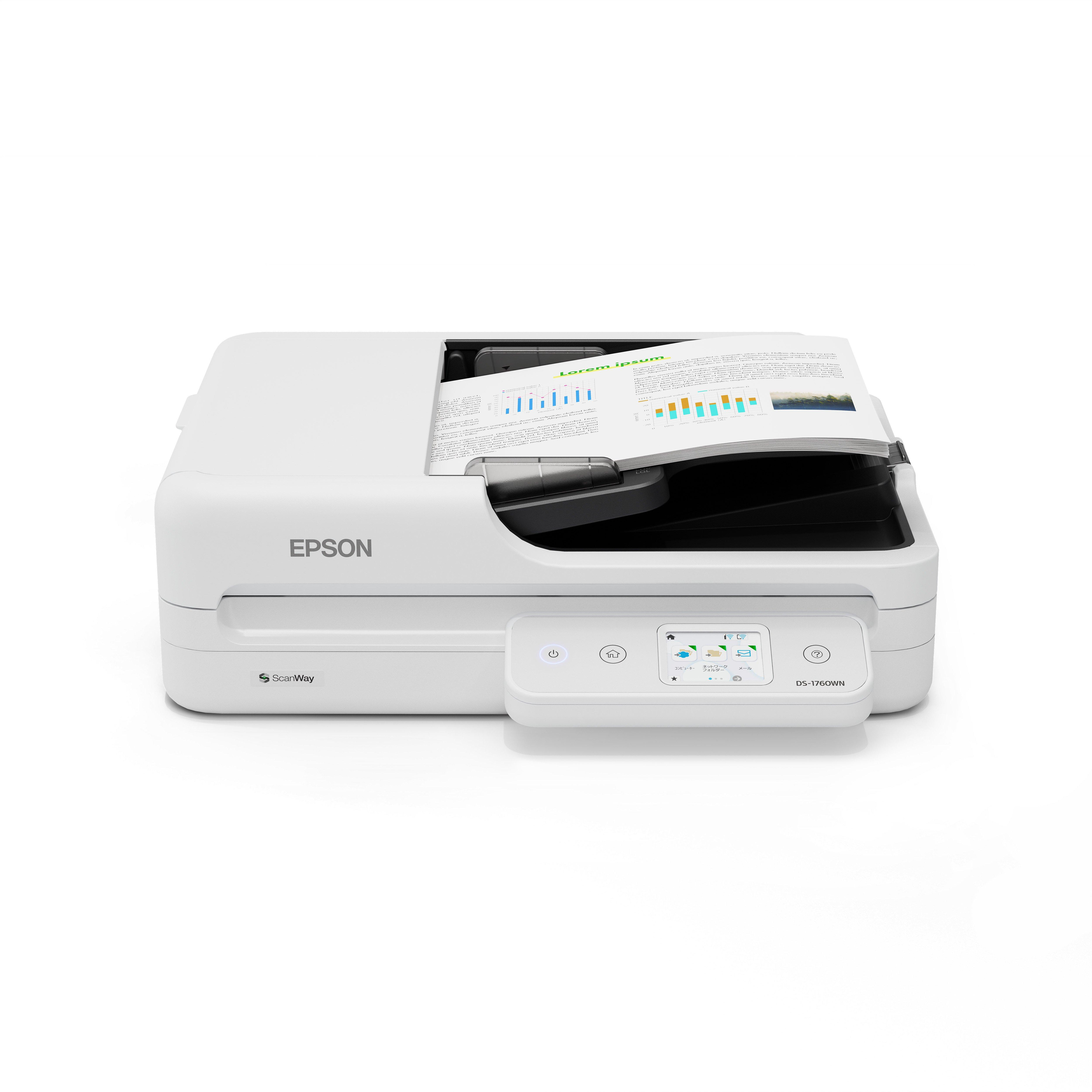 Epson - Scanner de Documentos Epson WorkForce DS-1760WN WiFi