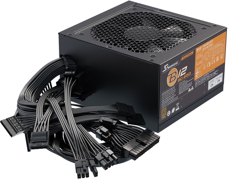 Seasonic - Fonte Seasonic B12 BC 650W 80+ Bronze