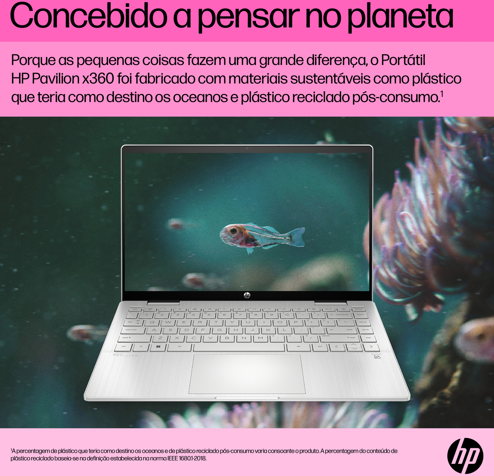 HP - Portátil HP Pavilion X360 2-in-1 14-ek1025np 14" i7 1335U 16GB 512GB Intel Iris Xe FHD Touch W11