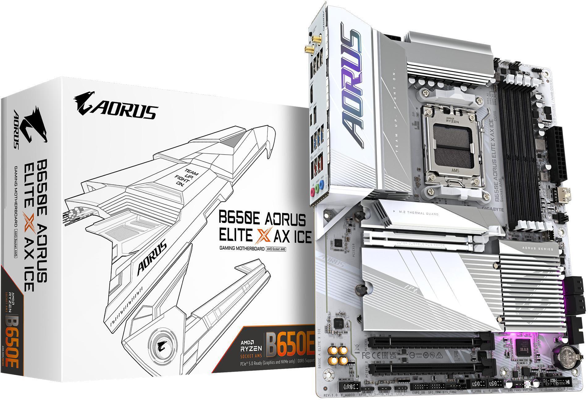 Picture of Picture of Motherboard Gigabyte B650E Aorus Elite X AX ICE