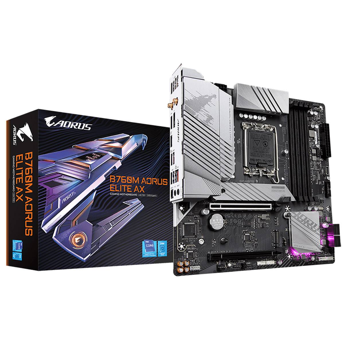 Gigabyte - Motherboard Gigabyte B760M Aorus Elite AX