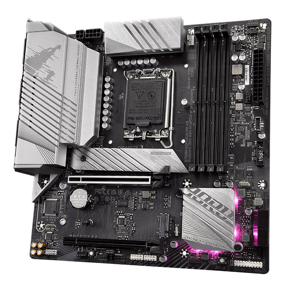 Gigabyte - Motherboard Gigabyte B760M Aorus Elite AX