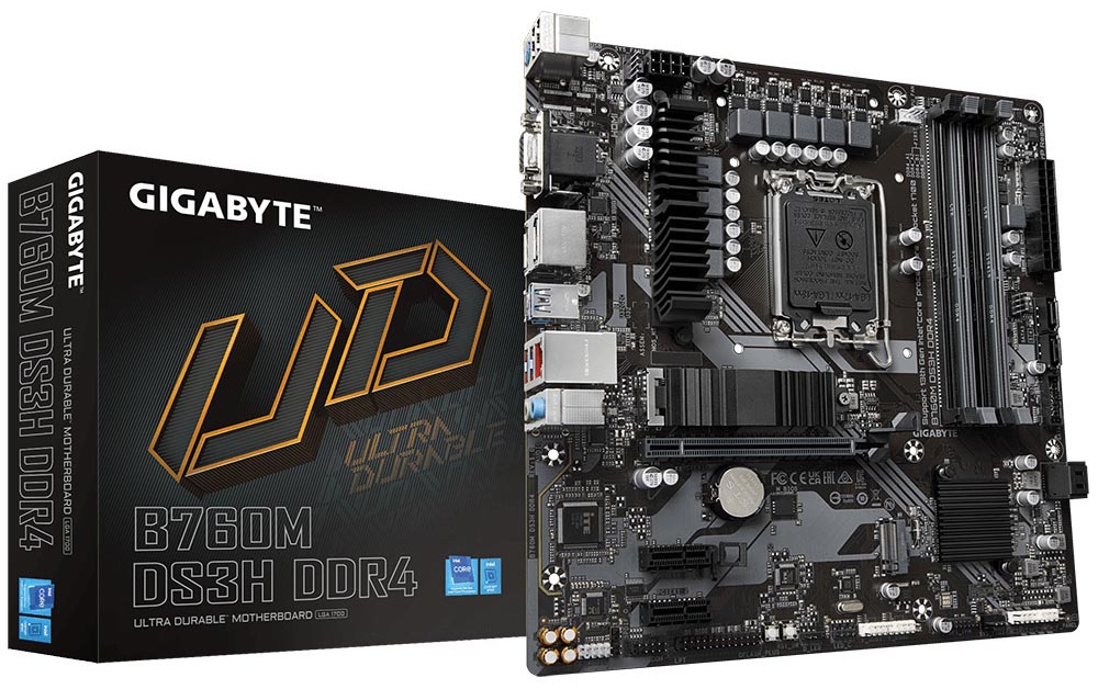 Gigabyte - Motherboard Gigabyte B760M DS3H DDR4