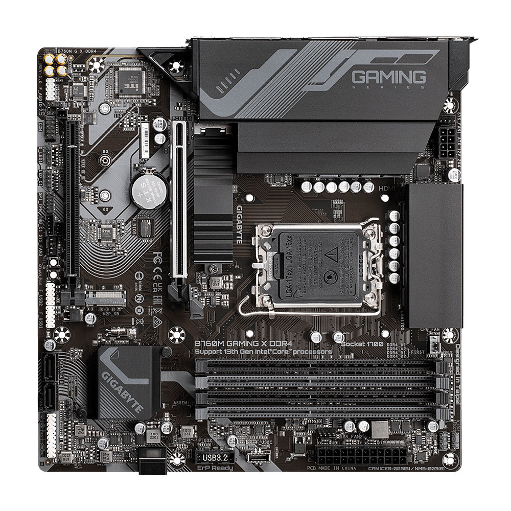 Gigabyte - Motherboard Gigabyte B760M Gaming X DDR4