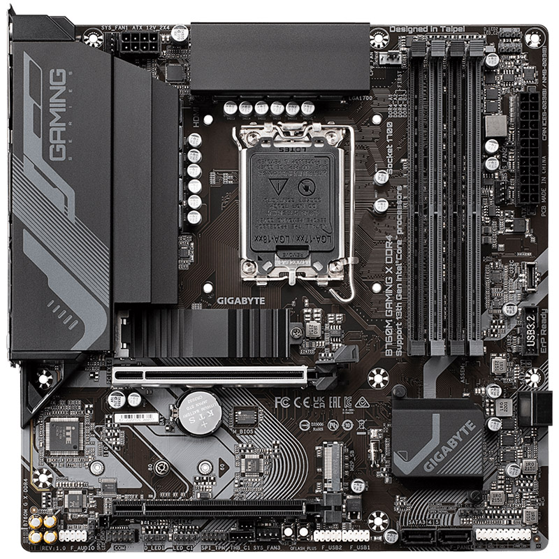 Gigabyte - Motherboard Gigabyte B760M Gaming X DDR4