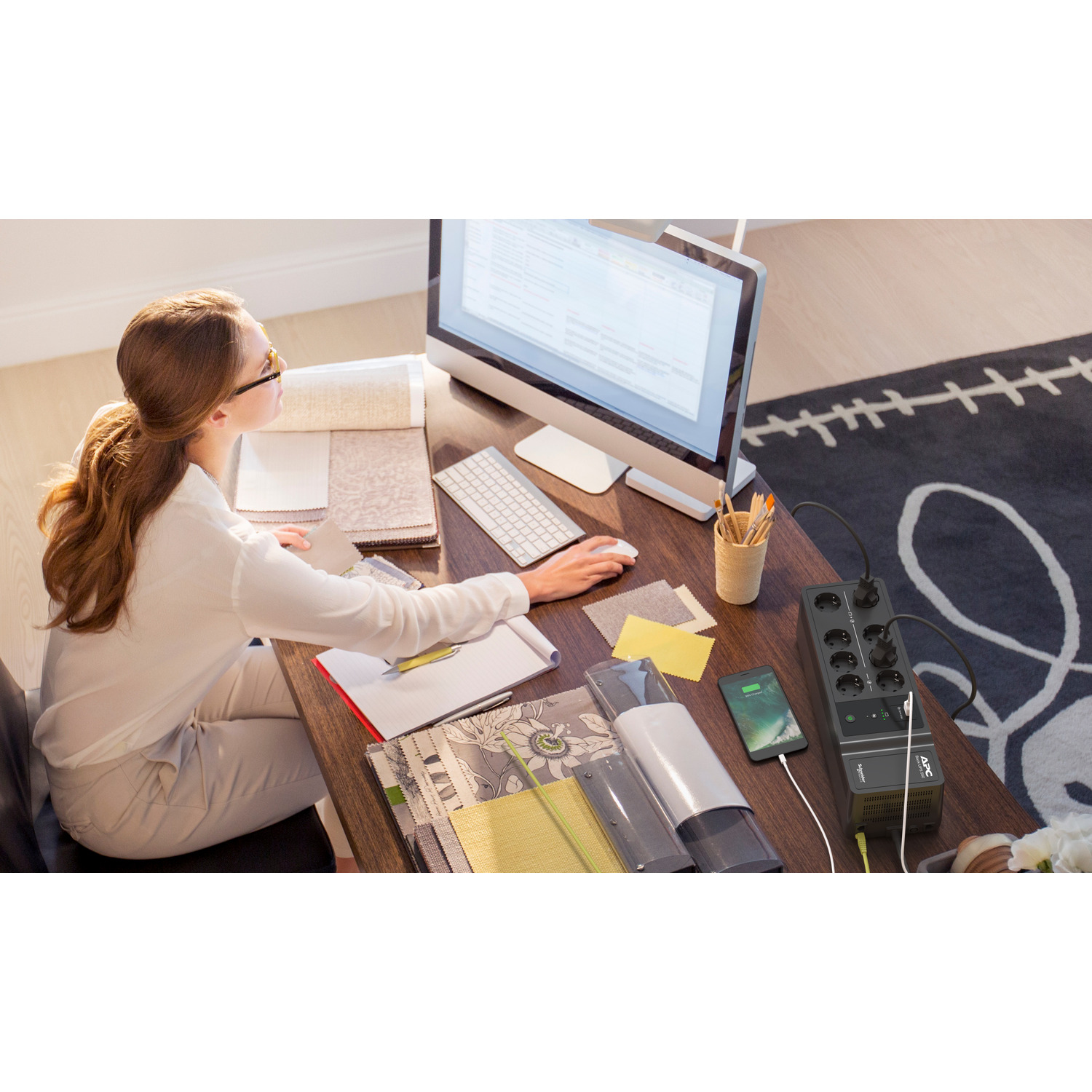 APC - UPS APC Back-UPS 500VA 8 Tomadas Schuko