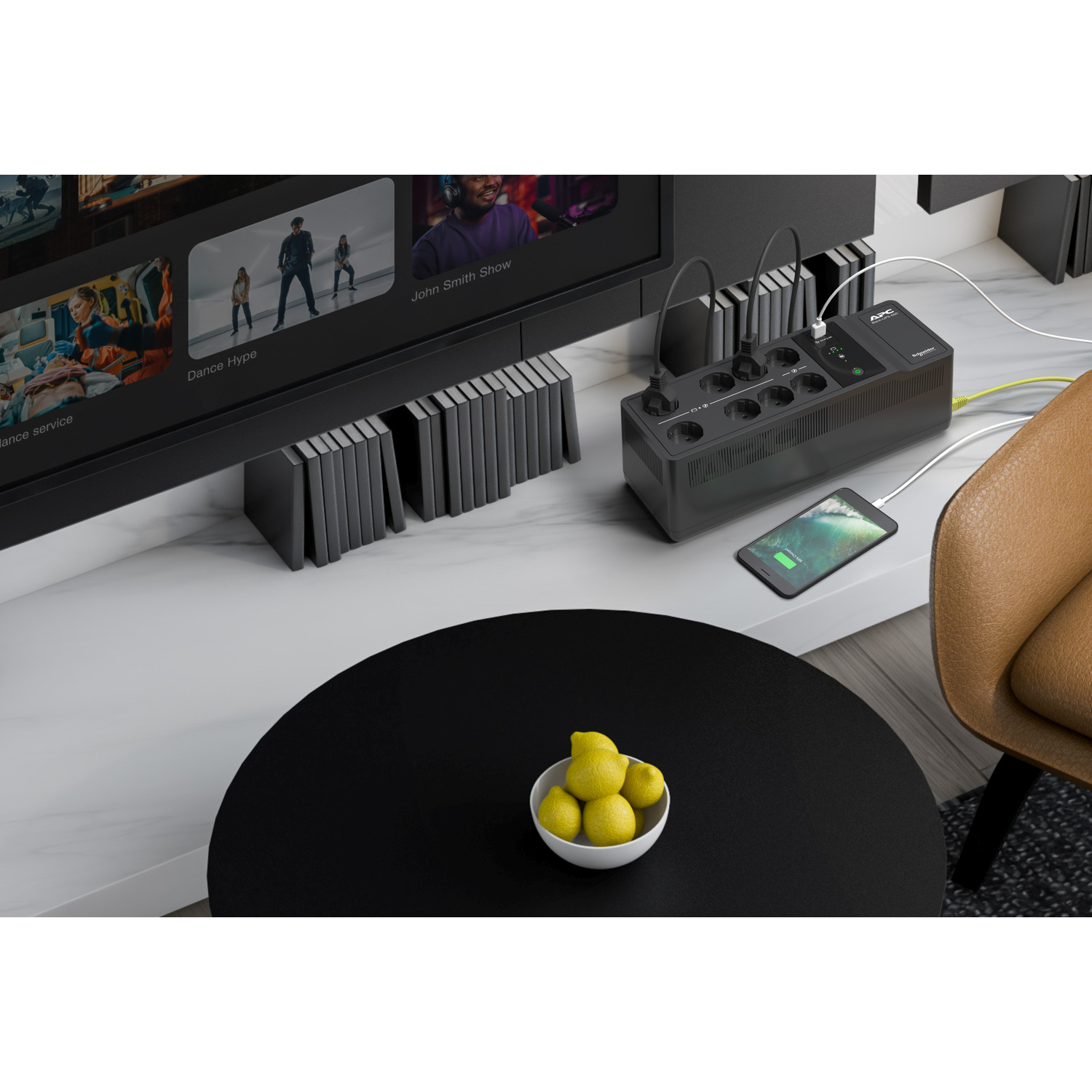 APC - UPS APC Back-UPS 500VA 8 Tomadas Schuko