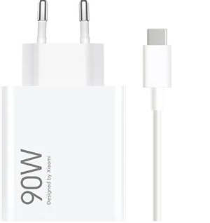 Picture of Picture of Carregador Rápido Xiaomi 90W HyperCharge Combo USB Tipo-A + Cable USB-C 1m