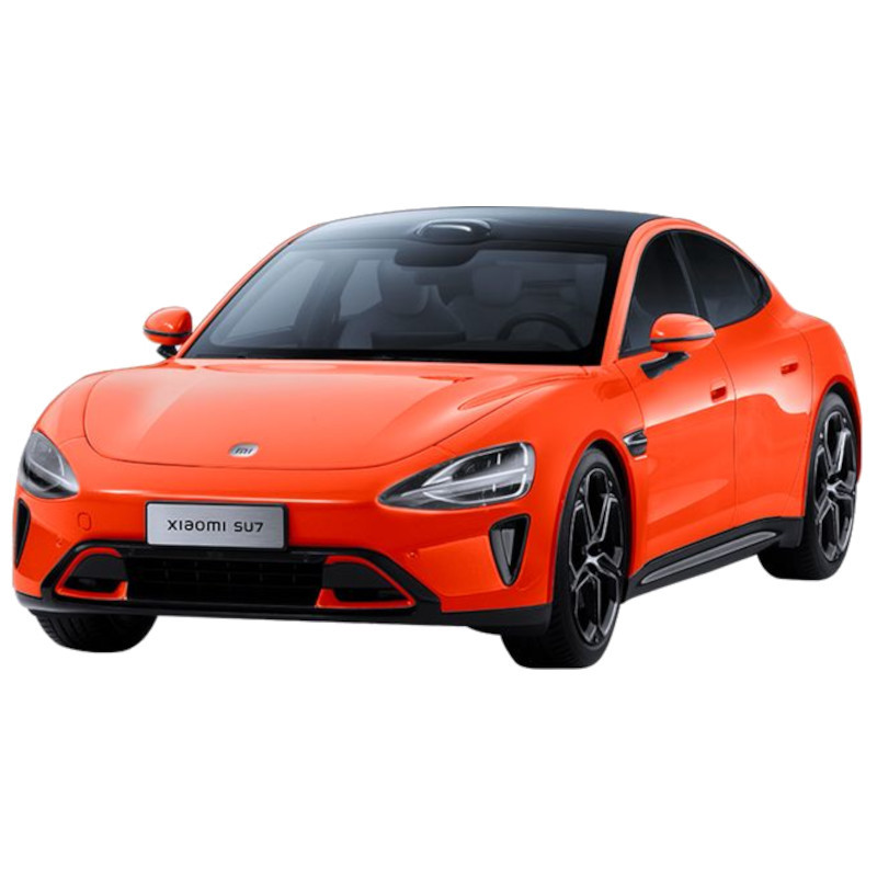 Picture of Picture of Carro Modelo Xiaomi SU7 1/18 Die-cast Lava Laranja