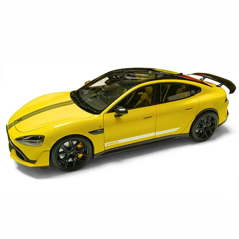 Xiaomi - Carro Modelo Xiaomi SU7 Ultra 1/18 Die-cast Amarelo Relâmpago