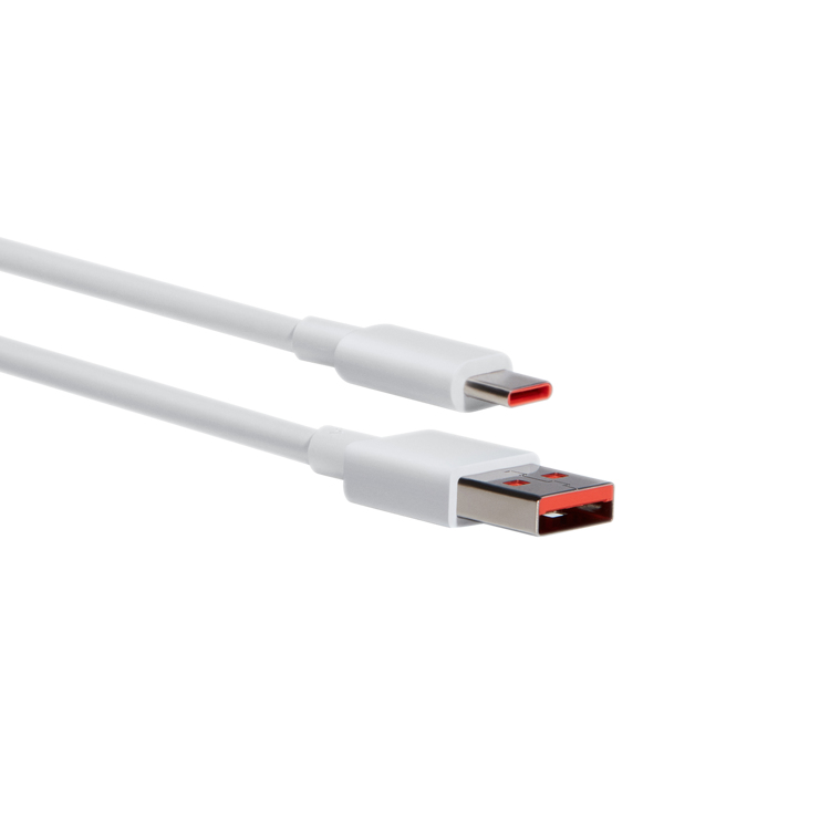 Picture of Picture of Cabo Xiaomi 6A USB Tipo A a USB Tipo C 1m Branco