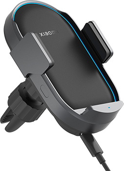 Xiaomi - Carregador Sem Fios para Carro Xiaomi 50W Wireless Car Charger Preto