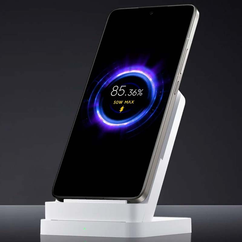 Xiaomi - Carregador Sem Fios Xiaomi 50W Wireless Charging Stand Pro
