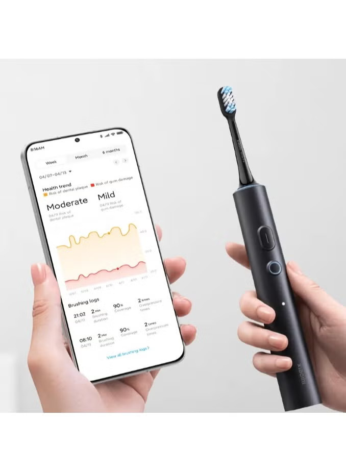Xiaomi - Escova de Dentes Elétrica Xiaomi Smart Electric Toothbrush T501 Cinzento