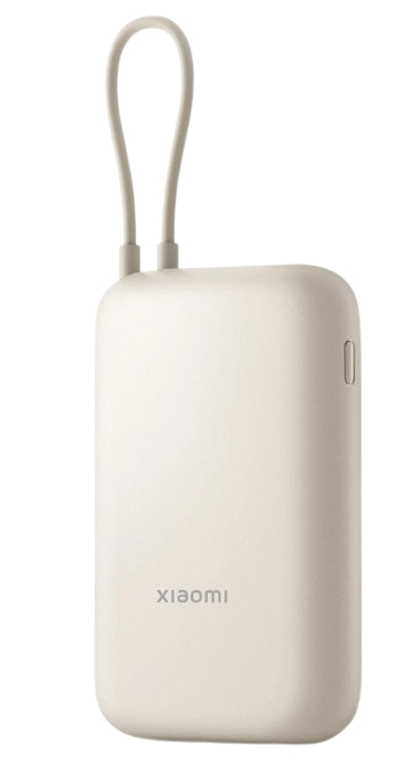 Picture of Picture of Power Bank Xiaomi 10000mAh (Cabo Integrado) 22.5W Bege