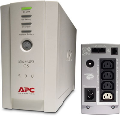 Picture of Picture of UPS APC Back-UPS 500 230V