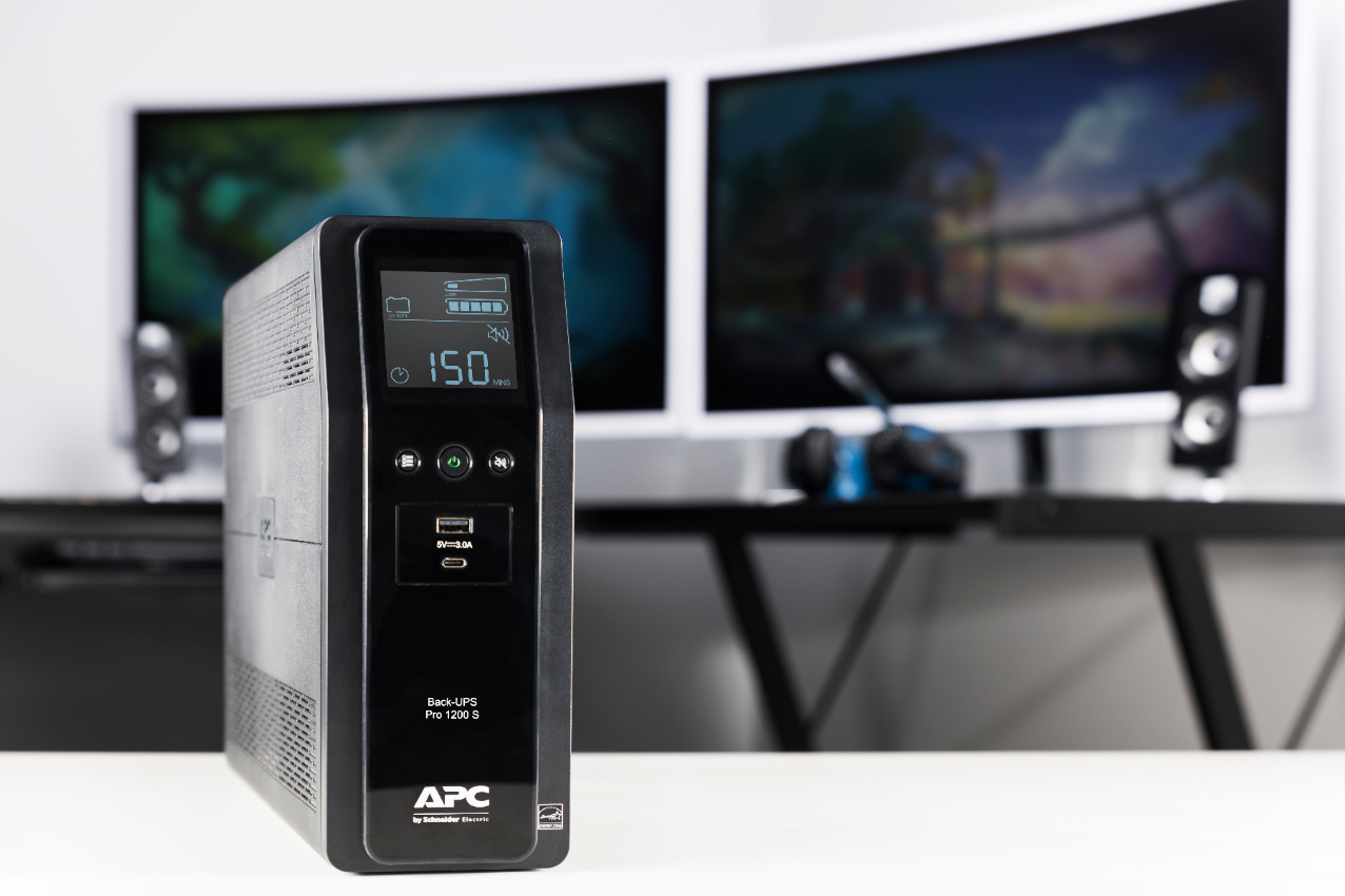 APC - UPS APC Back-UPS Pro BR 1200VA Sinewave 8 Tomadas AVR LCD