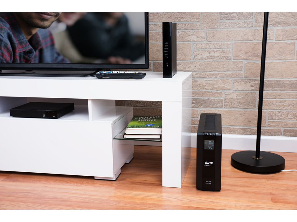 APC - UPS APC Back-UPS Pro BR 1300VA 8 Tomadas AVR Interface LCD