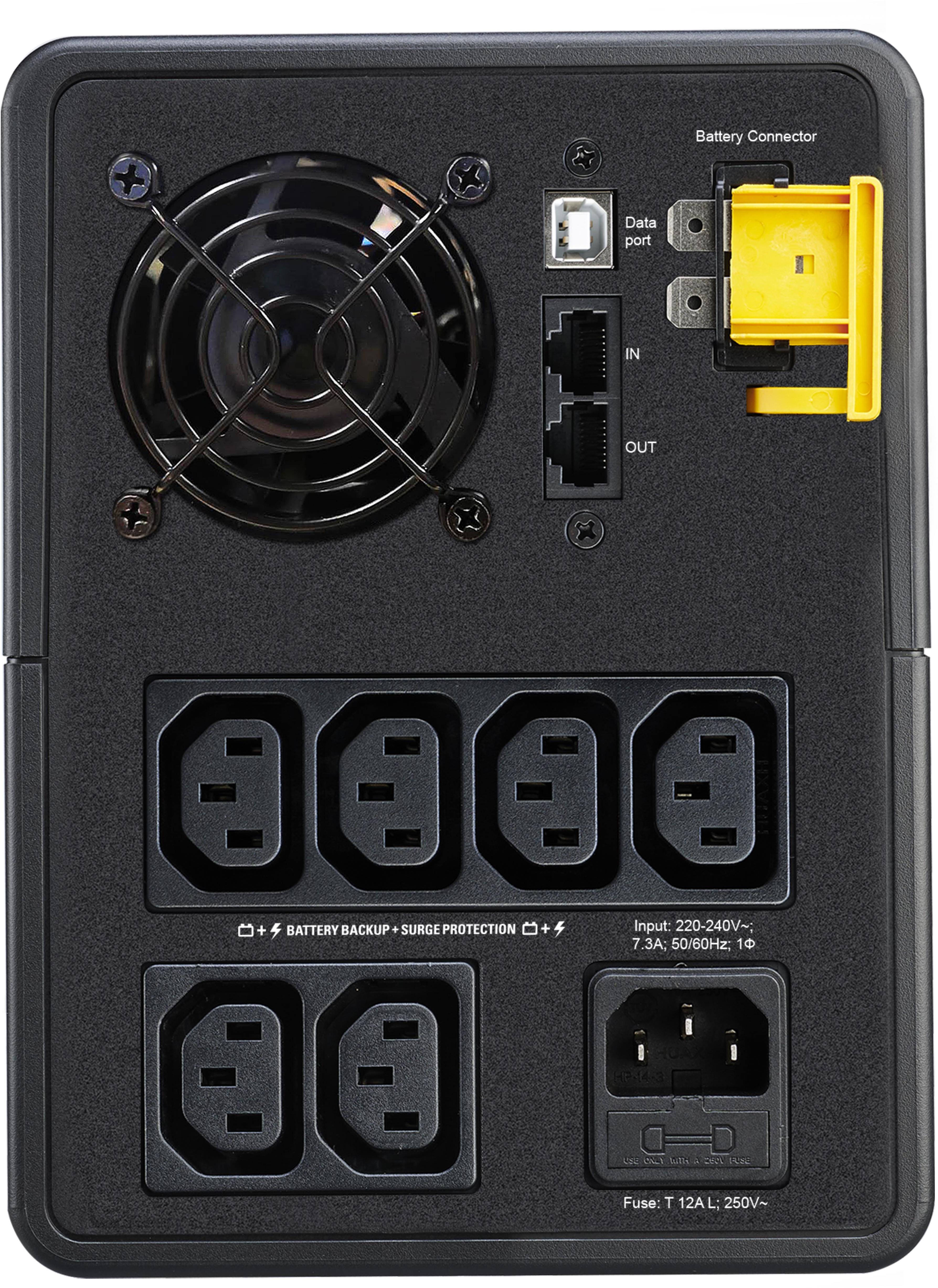 APC - UPS APC Back-UPS 1600VA 230V AVR IEC