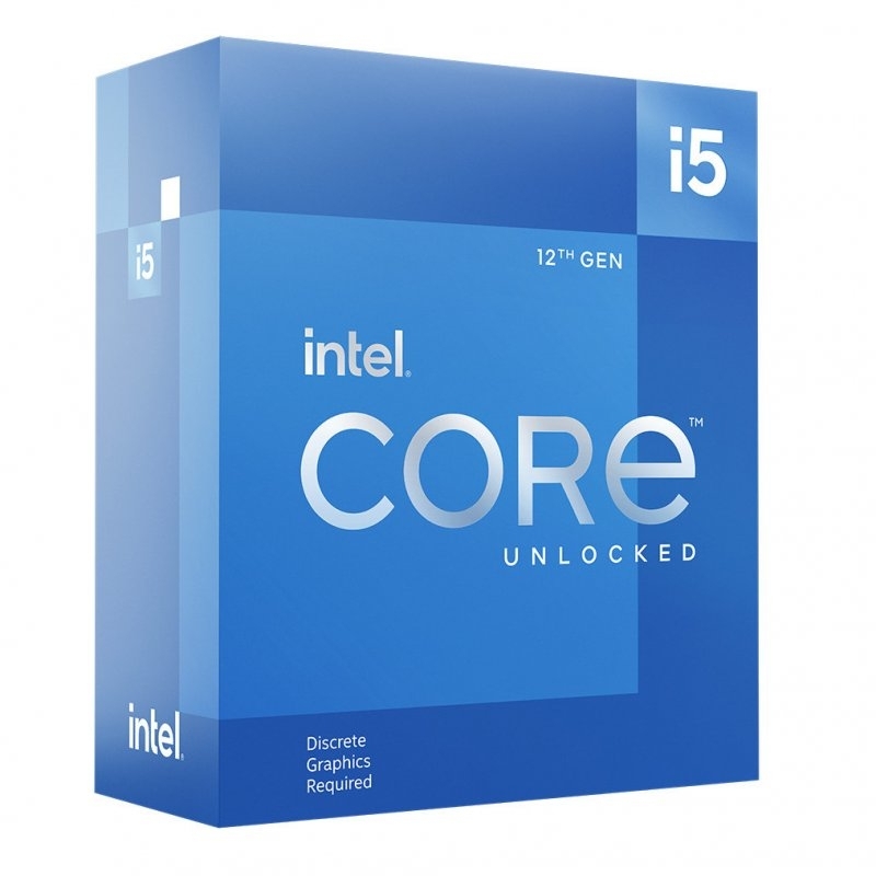 Intel - Processador Intel Core i5 12600KF 10-Core (3.7GHz-4.9GHz) 20MB Skt1700