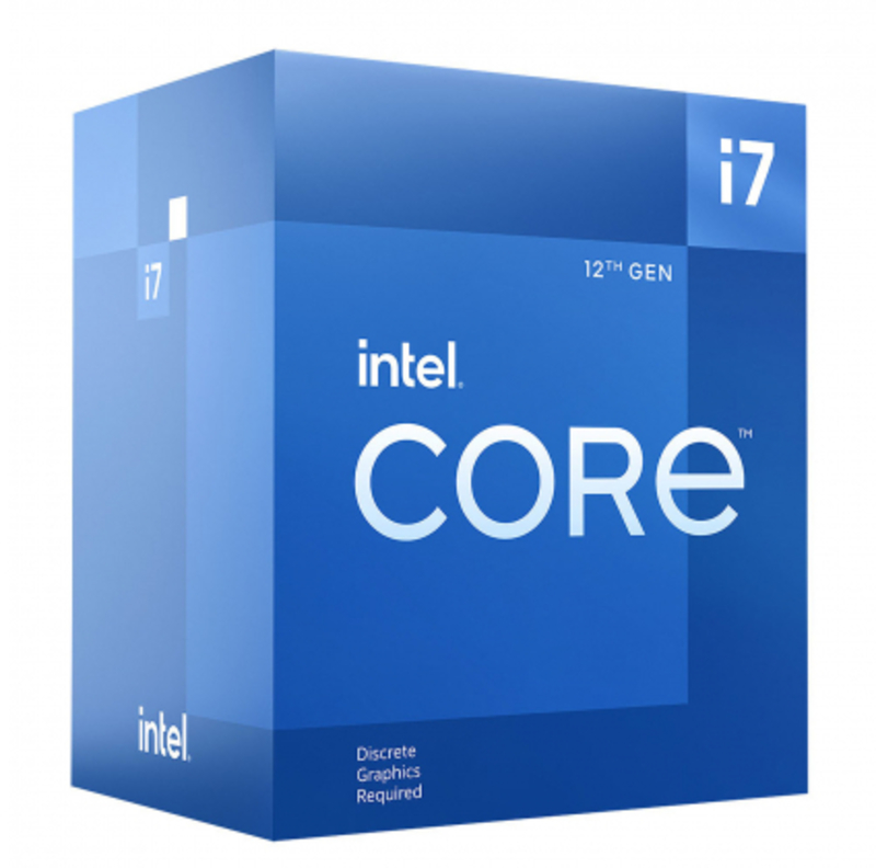 Intel - Processador Intel Core i7 12700F 12-Core (2.1GHz-4.9GHz) 25MB Skt1700