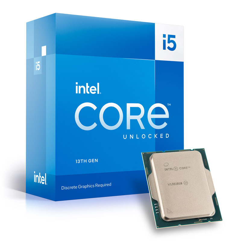 Intel - Processador Intel Core i5 13600KF 14-Core (2.6GHz-5.1GHz) 24MB Skt1700