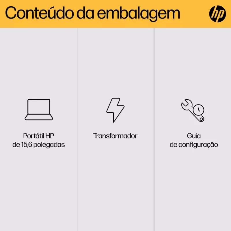 HP - Portátil HP 15-fc0051np 15.6" R5 5625U 16GB 512GB FHD