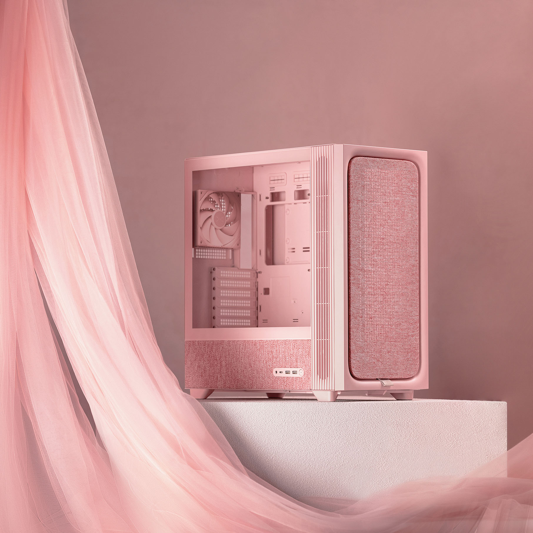 TRYX - Caixa ATX TRYX FLOVA F50 Rosa