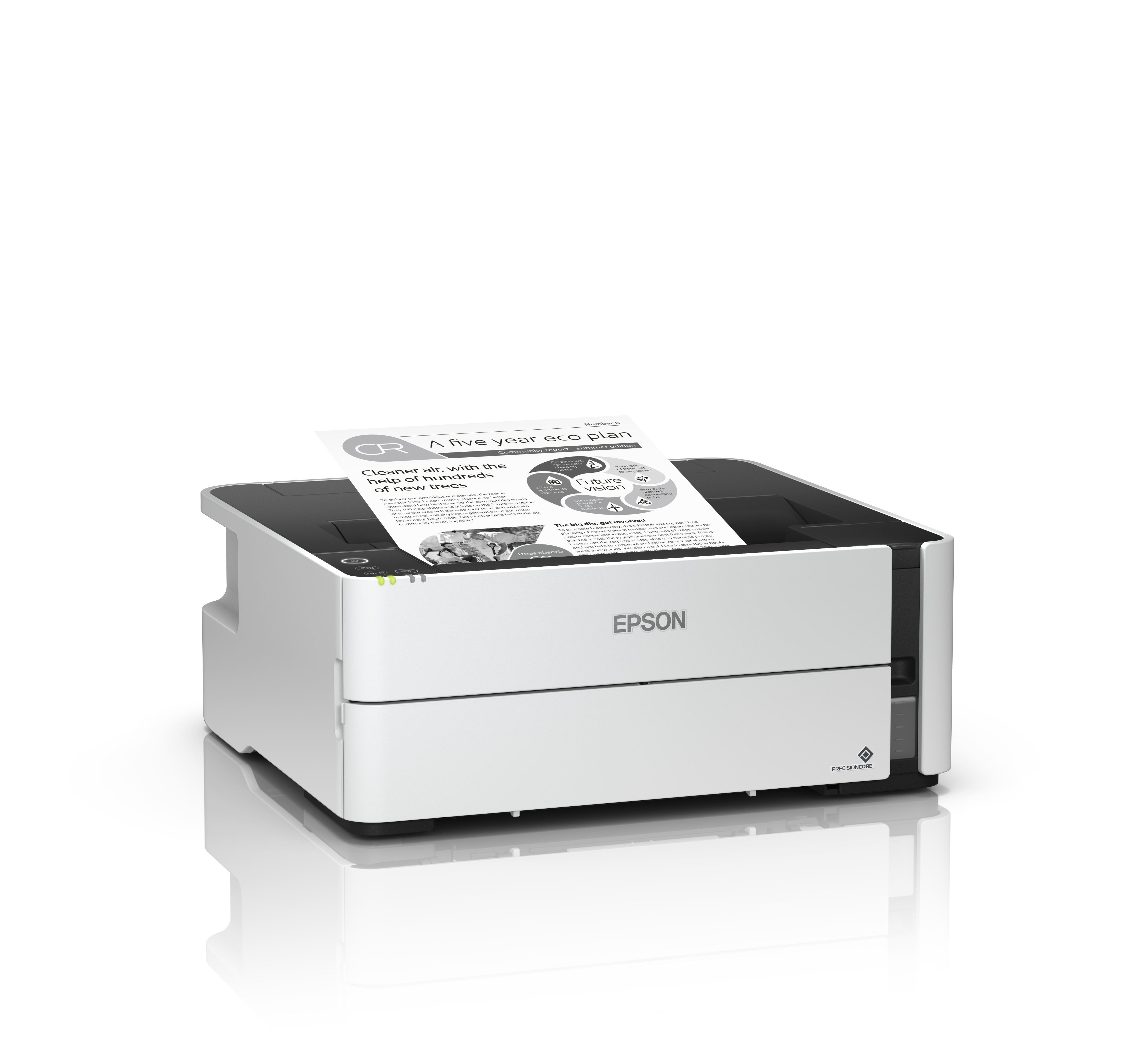 Epson - Impressora Epson EcoTank ET-M1180 Wi-Fi Monocromática