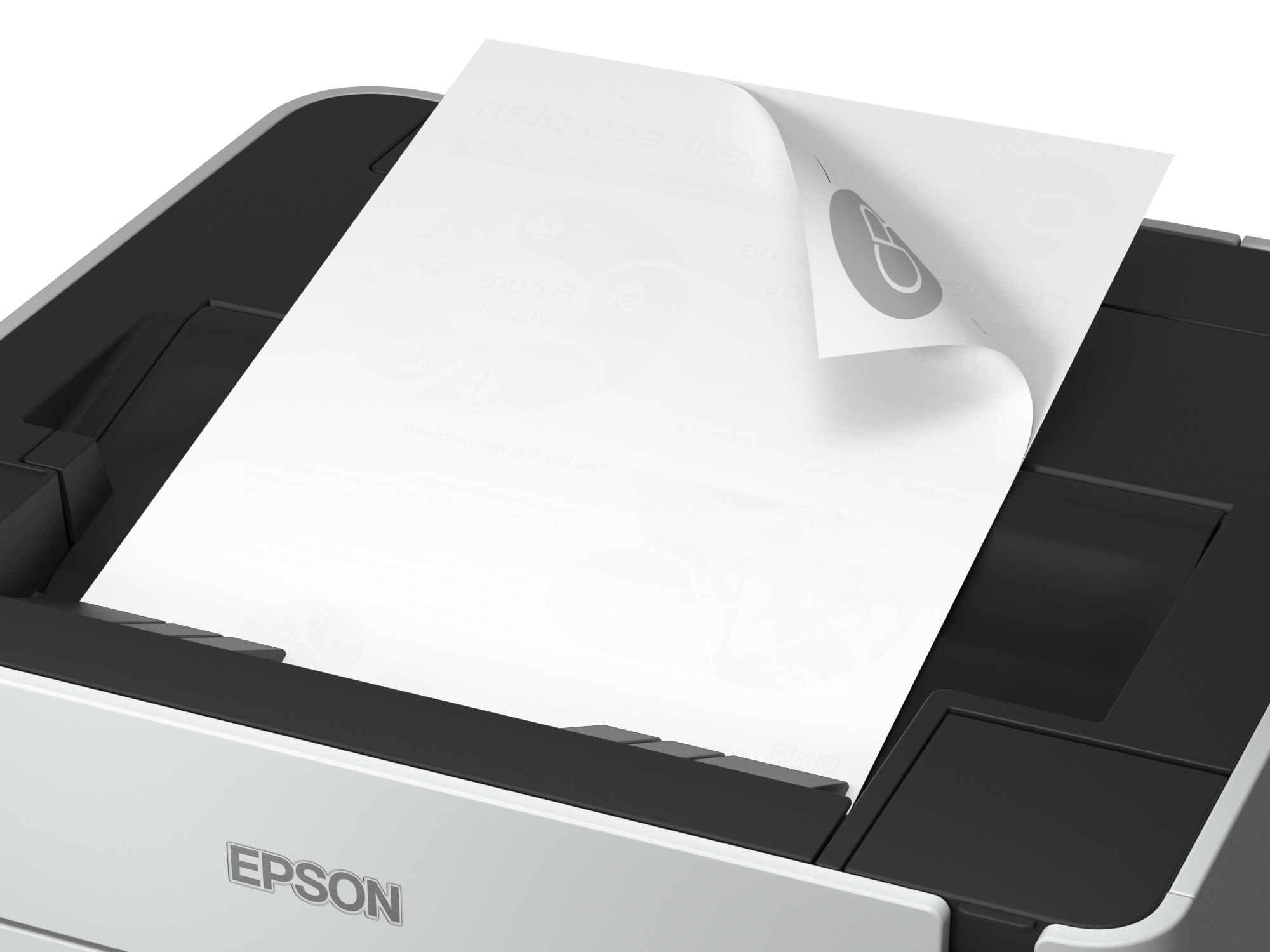 Epson - Impressora Epson EcoTank ET-M1180 Wi-Fi Monocromática