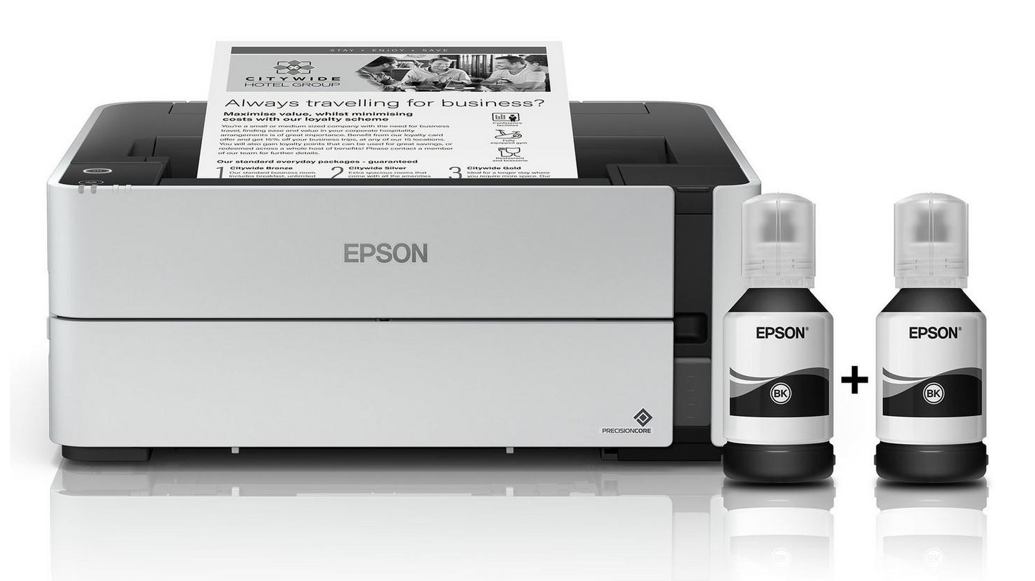 Epson - Impressora Epson EcoTank ET-M1170 Monocromática Wi-Fi