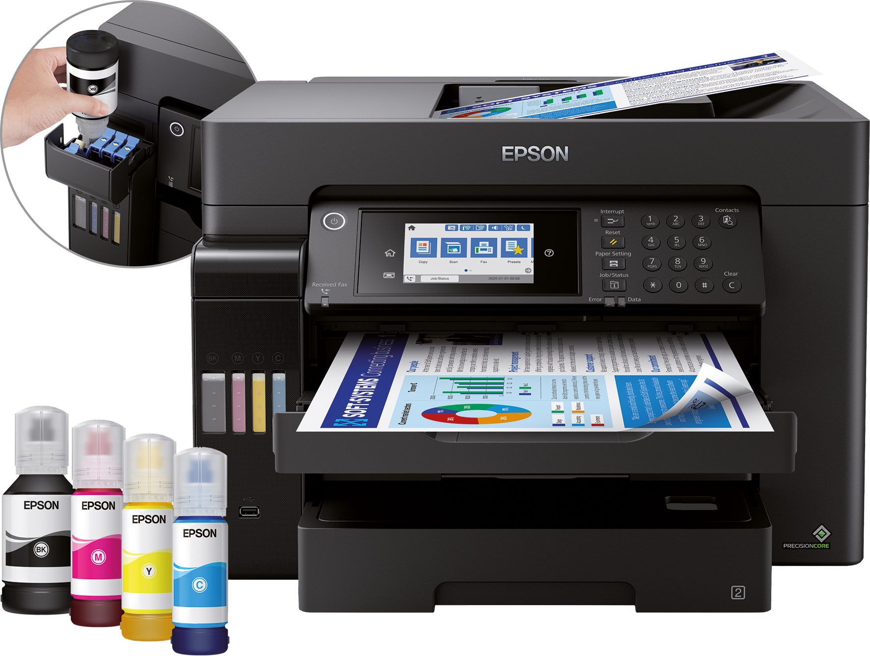 Epson - Multifunções Epson EcoTank ET-16655 Wi-Fi