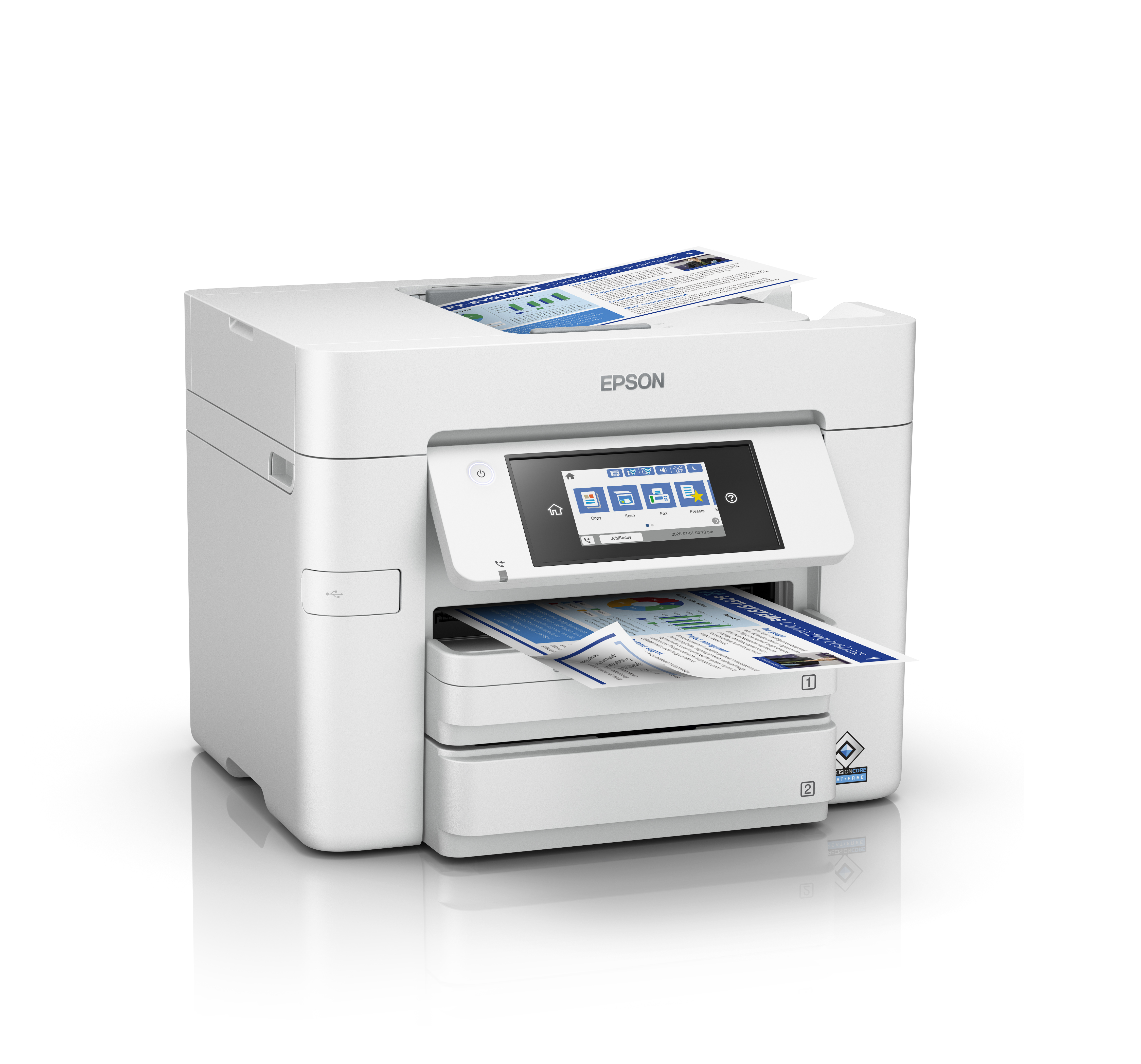 Epson - Multifunções Epson WorkForce WF-4810DTWF Wi-Fi