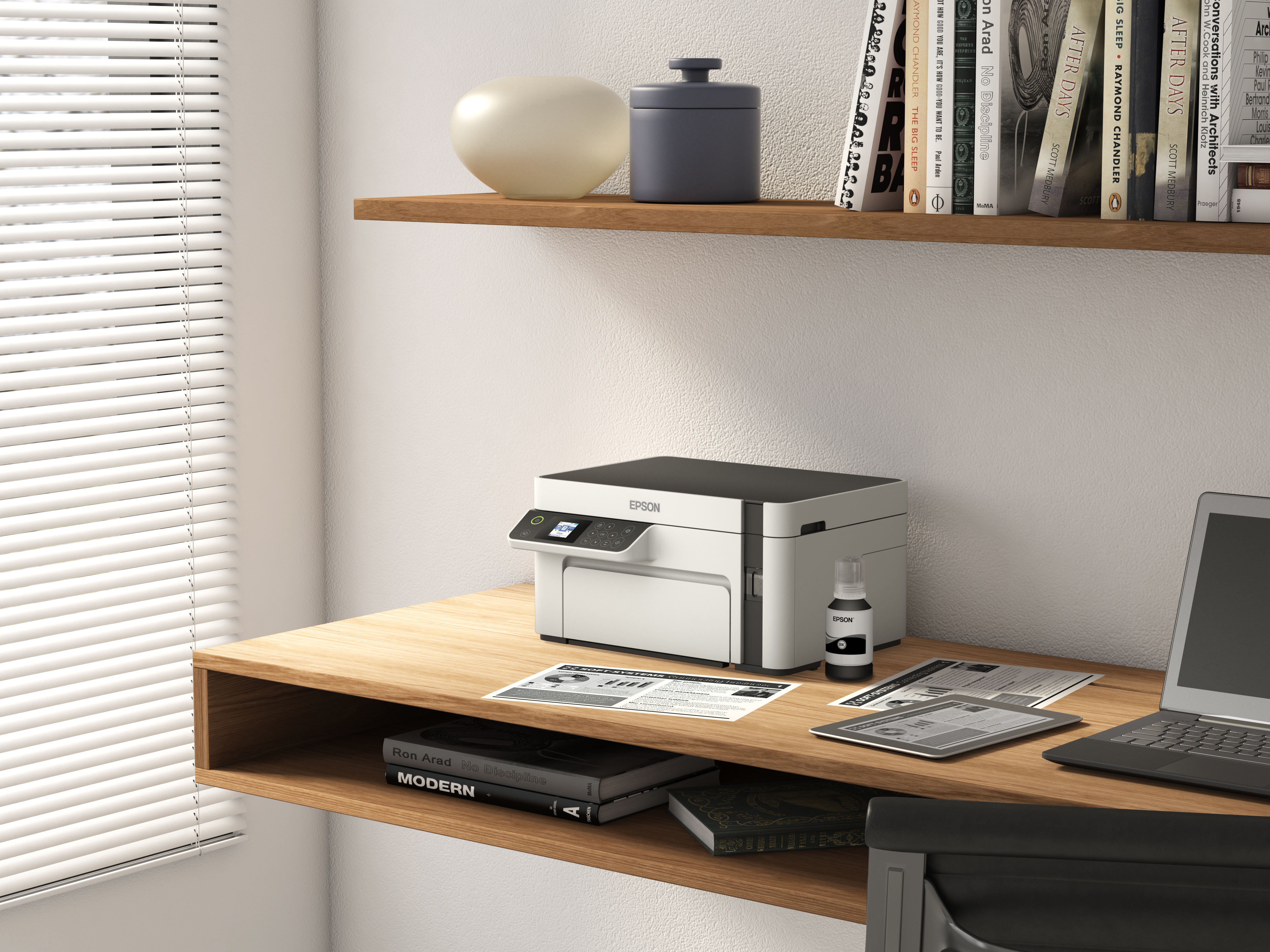 Epson - Multifunções Epson EcoTank ET-M2120 Monocromática Wi-Fi