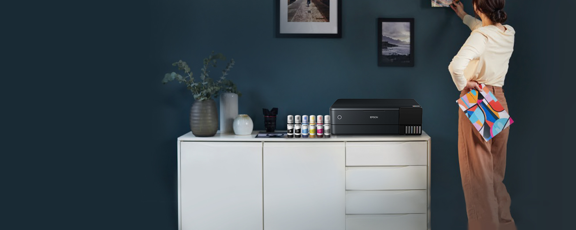 Epson - Multifunções Epson EcoTank ET-8550 Wi-Fi